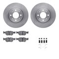 Dynamic Friction Co 6612-27079, Rotors with 5000 Euro Ceramic Brake Pads includes Hardware 6612-27079